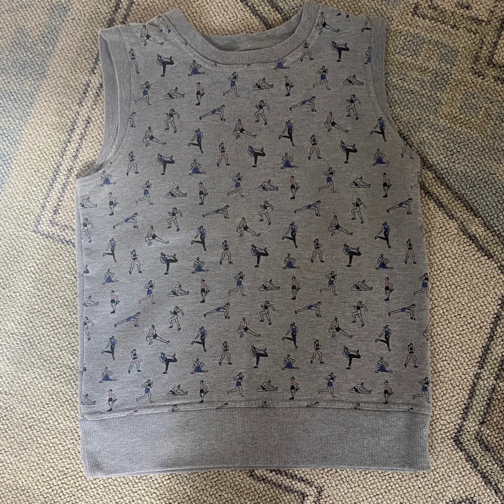 Oiselle sleeveless sweatshirt